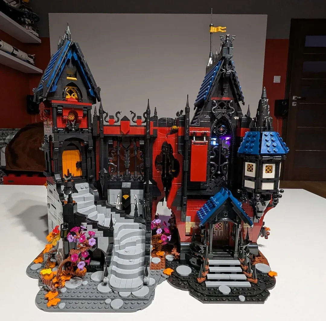 Free Tribs 36003 - Vampire Draculas Castle - vue 6 | Power Blockz