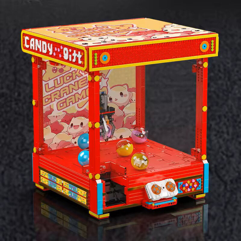 Mould King 10189 - Light-Up Claw Arcade Machine - vue 3 | Power Blockz