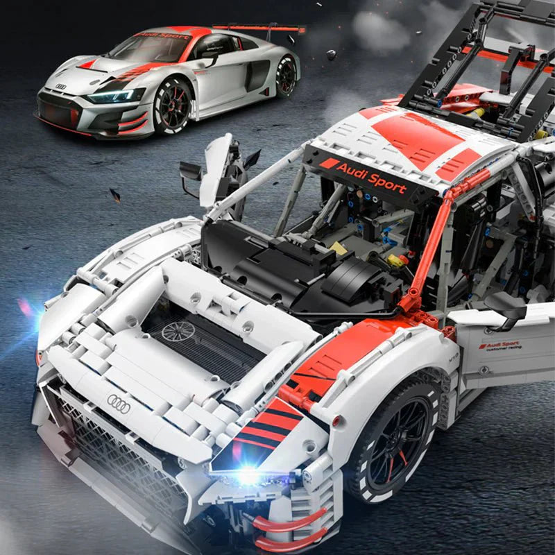 Rastar 99310 - Static Version - Audi R8 LMS GT3 - vue 16 | Power Blockz