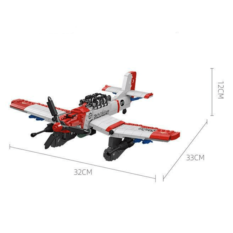 Jiestar 61045 - Stuke Bomber - vue 8 | Power Blockz
