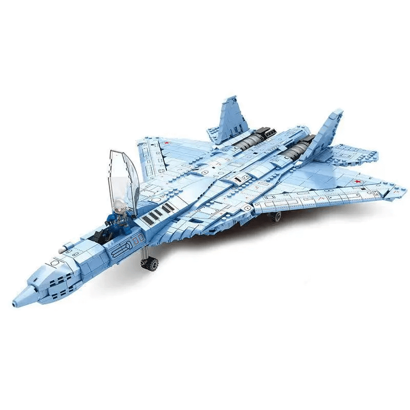 Reobrix 33030 - SU-57 Heavy Fighter | Power Blockz