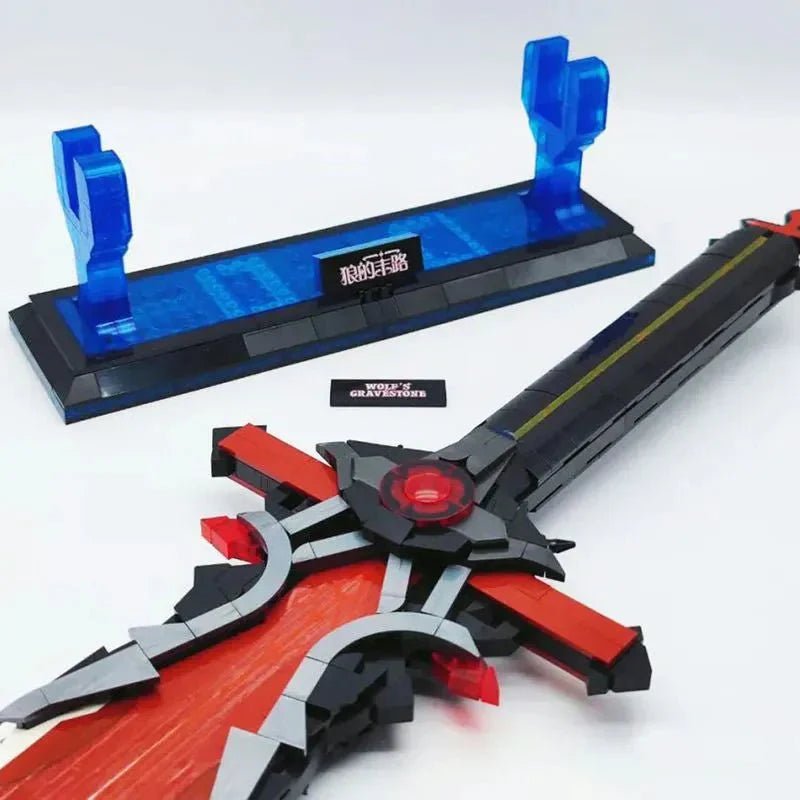 Jiestar JJ92032 - Idea Movie Games Wolfs Gravestone Knife - vue 3 | Power Blockz