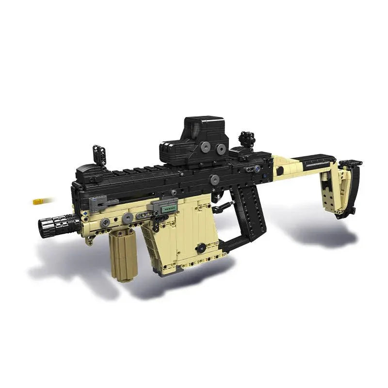 Mould King 14031 - Motorized KRISS Vector SMG | Power Blockz