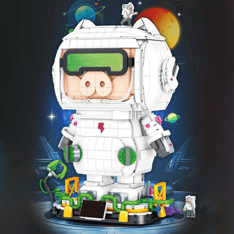 SG 20812 - Space Piglet - vue 2 | Power Blockz