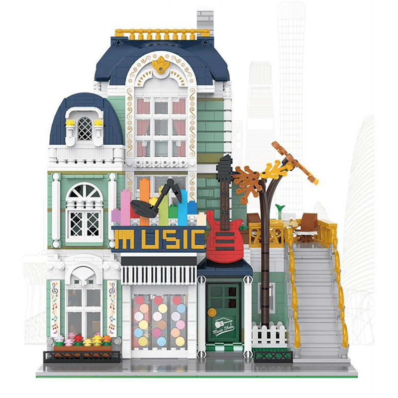 XINYU YC20008 - Music Store - vue 6 | Power Blockz