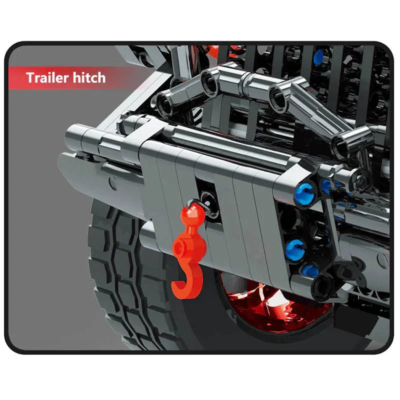 Jaki JK9058 - Static Version - Black Off-Road Trail SUV - vue 13 | Power Blockz