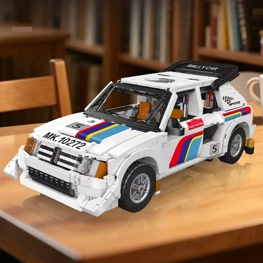 MouldKing 10272 - 205 T16 EVO2 Classic Rally - vue 7 | Power Blockz