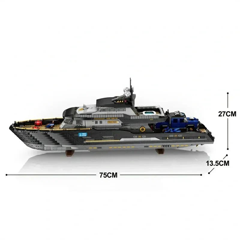 Reobrix 66103 - Modern Luxury Yacht - vue 6 | Power Blockz