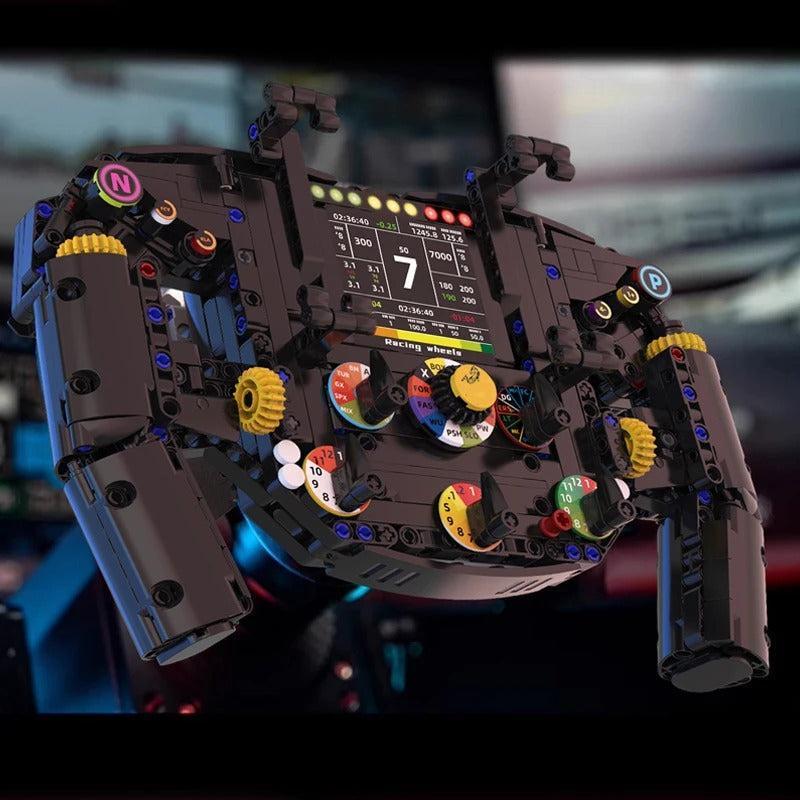 Kaixin K96217 - 1:1 Formula Racing Steering Wheel - vue 4 | Power Blockz