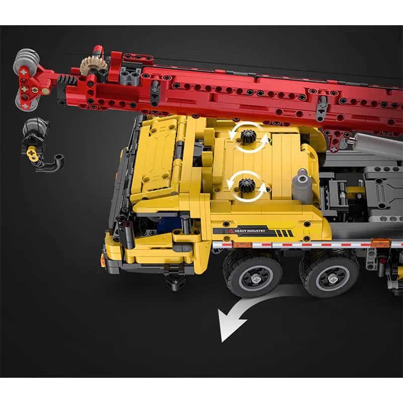 Cada C61081 - RC Mobile Crane - vue 9 | Power Blockz