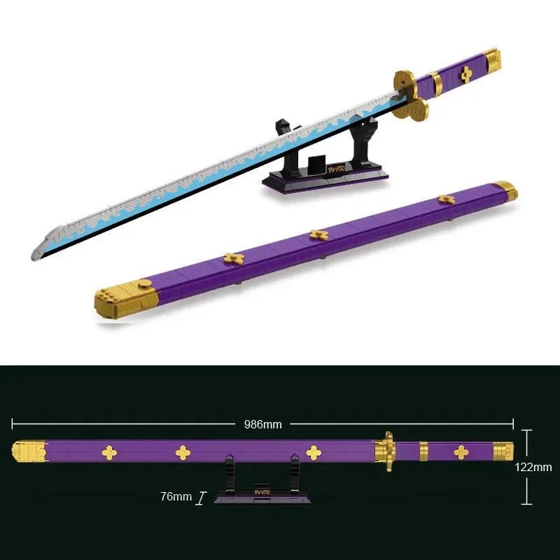 DK 1502 - Movie YANMODAO Knife Sword - vue 3 | Power Blockz