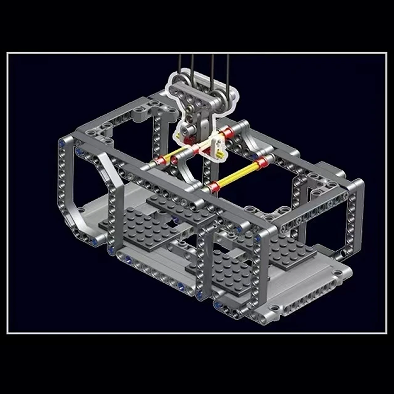 Mould King 17004 - Tower Crane Remote Control - vue 5 | Power Blockz