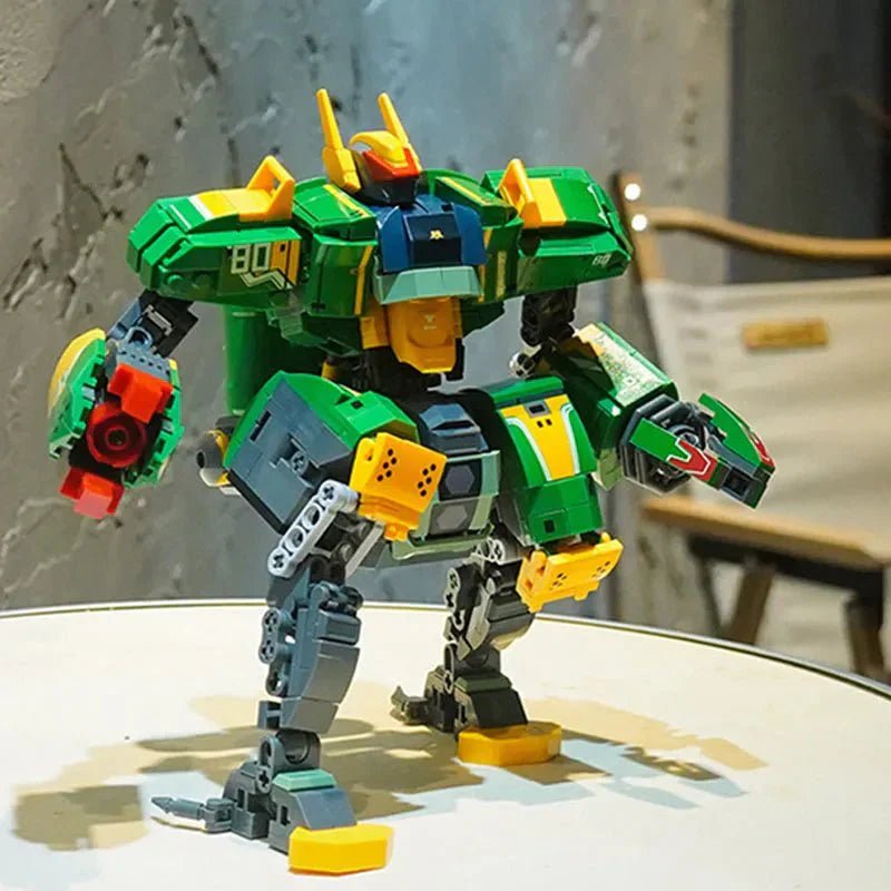Bad Luck Beam Mecha Robot Warrior | 660pcs - Bad Luck Beam Mecha Robot Warrior - vue 7 | Power Blockz