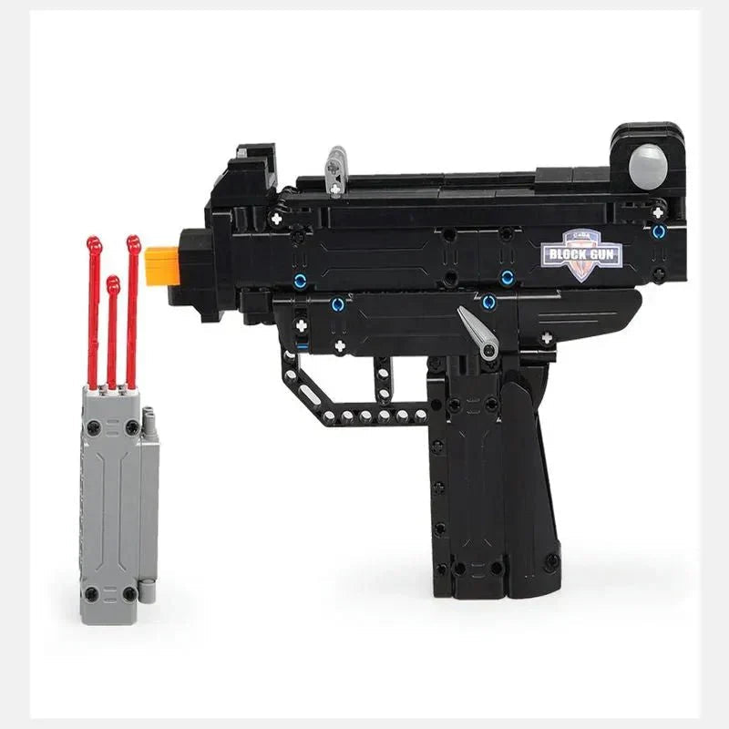 CaDa C81008W - Military UZI SMG - vue 10 | Power Blockz