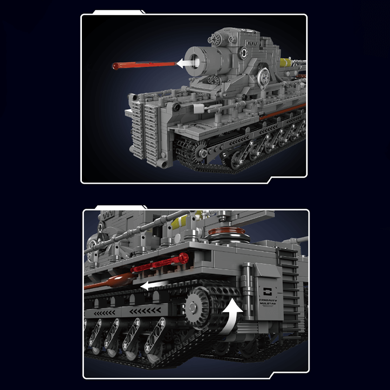 Mould King 20028 - Karl Mortar - vue 7 | Power Blockz