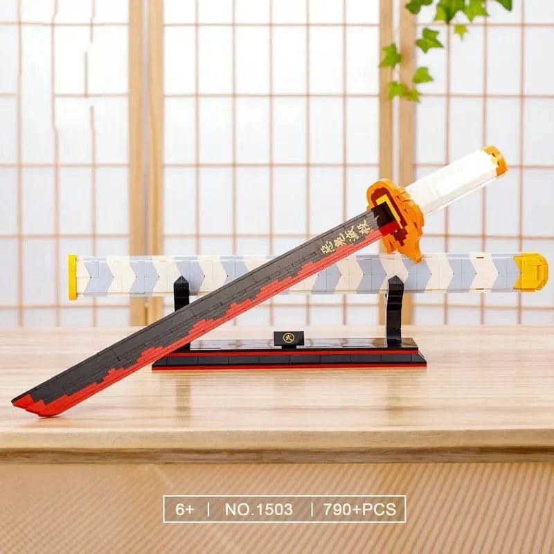 DK 1503 - Movie Demon Slayer Nichirin Sword Bricks Toy - vue 11 | Power Blockz