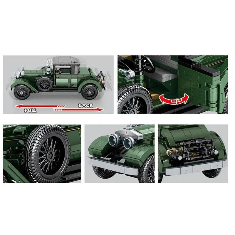 Sembo 75850 - Classic British Luxury Sedan - vue 2 | Power Blockz