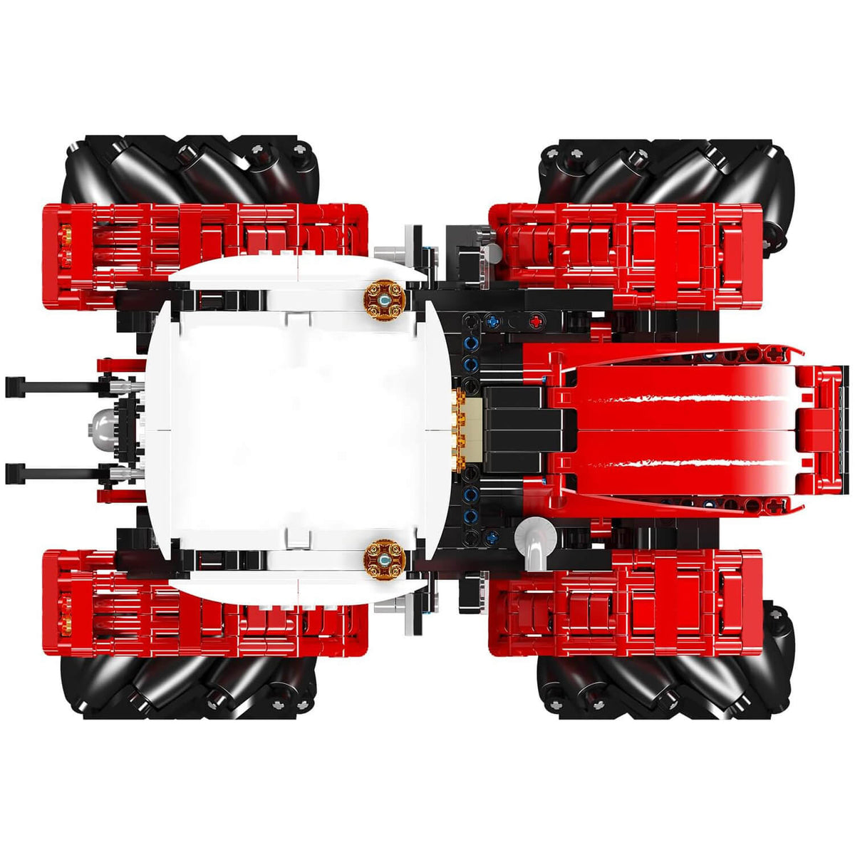 Mould King 18037 - Agricultural Tractor Remote Control - vue 3 | Power Blockz