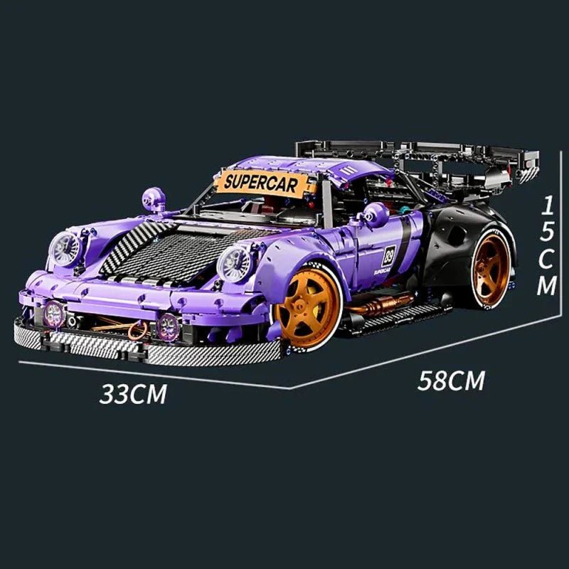 KBOX K-10544 - Static Version - Widebody 911 Retro Street Coupe - vue 7 | Power Blockz