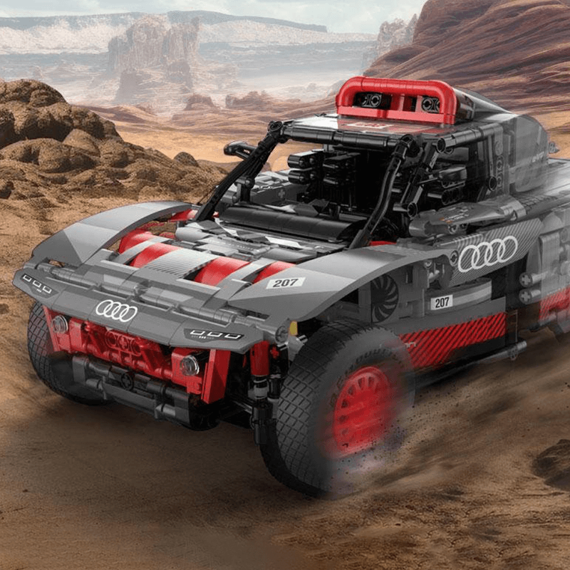 Rastar 92700 - Remote Controlled 4x4 RS Q e-tron - vue 7 | Power Blockz