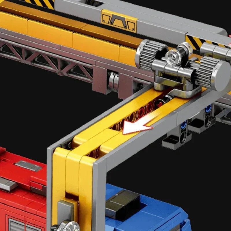 Reobrix 66021 - Freight Train - vue 4 | Power Blockz