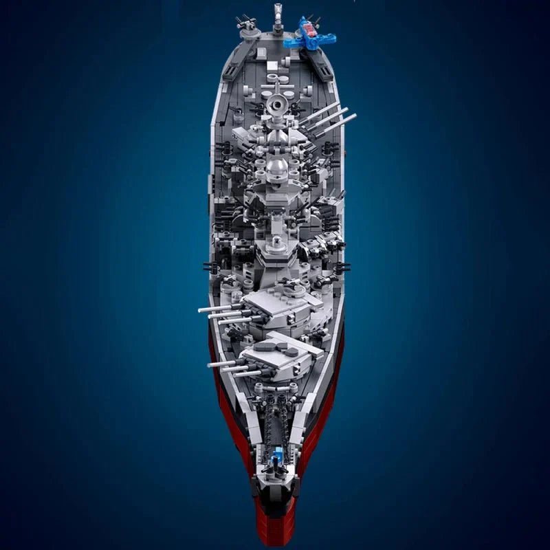 Sluban M38-B1291 - WWII Battleship 1945 - vue 4 | Power Blockz