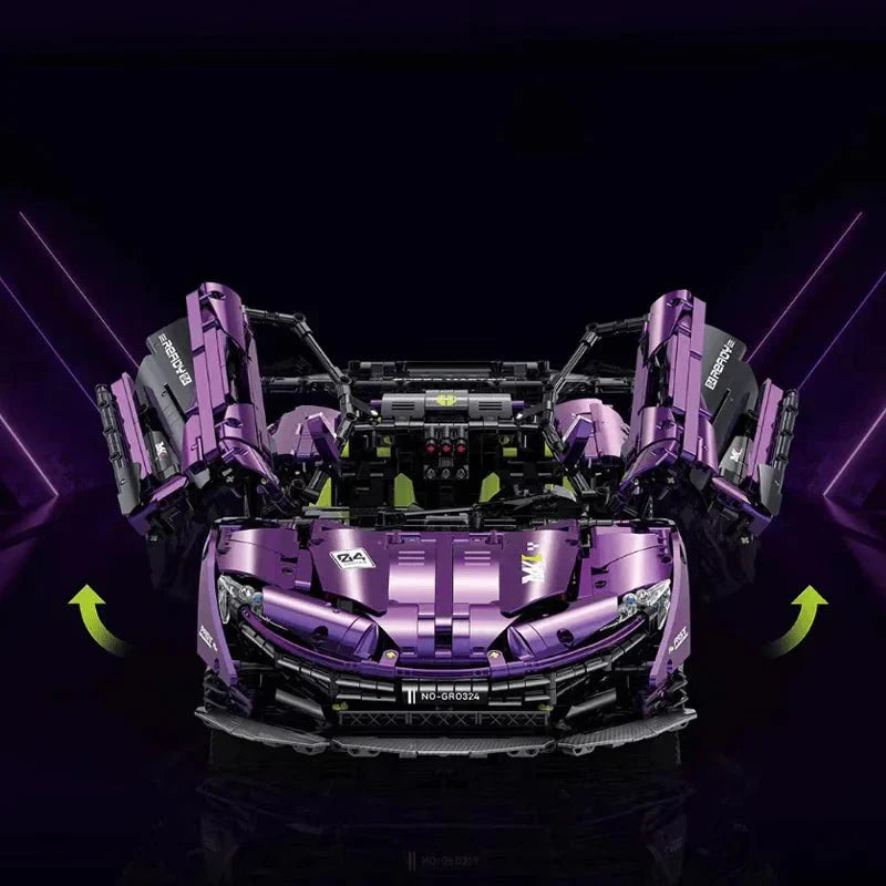 Guly 10617 - Satin Purple P1 GTR - vue 4 | Power Blockz