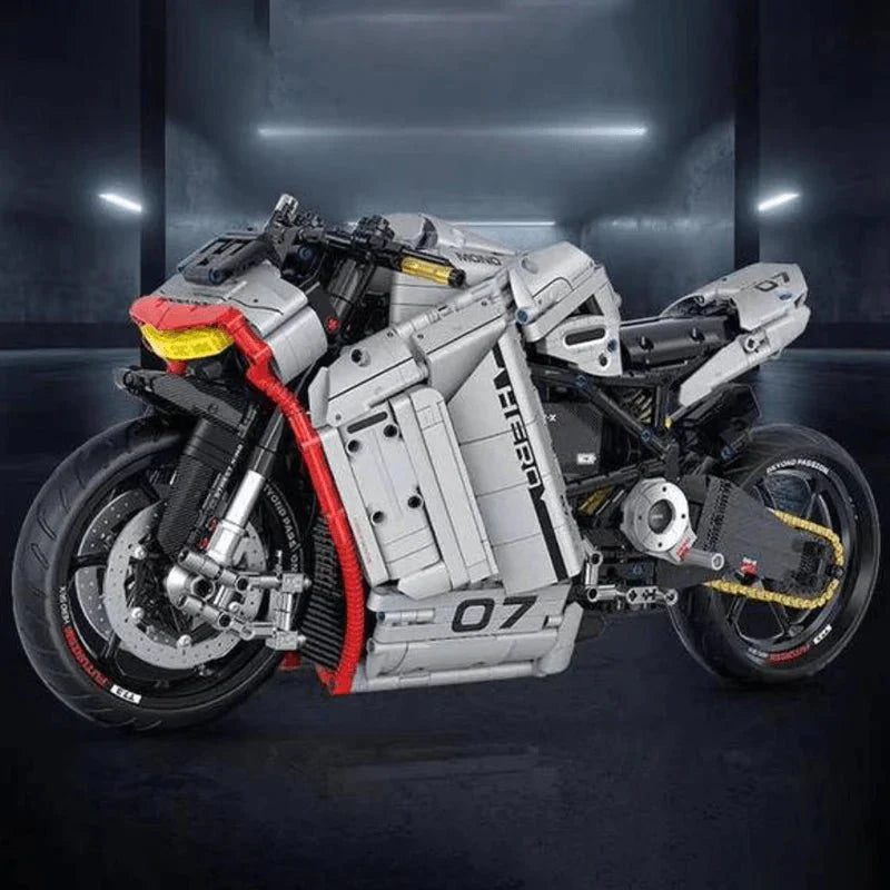 GULY 60507 - Cyberpunk Street Bike - vue 5 | Power Blockz