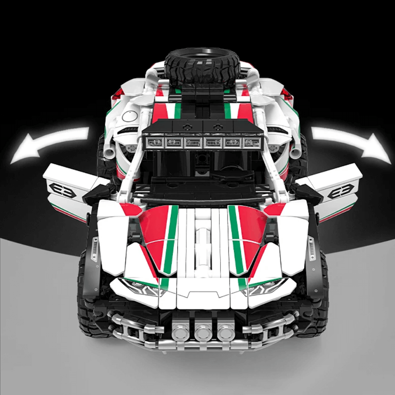 Sembo 715314 - Rally-Ready Off-Road Supercar - vue 5 | Power Blockz