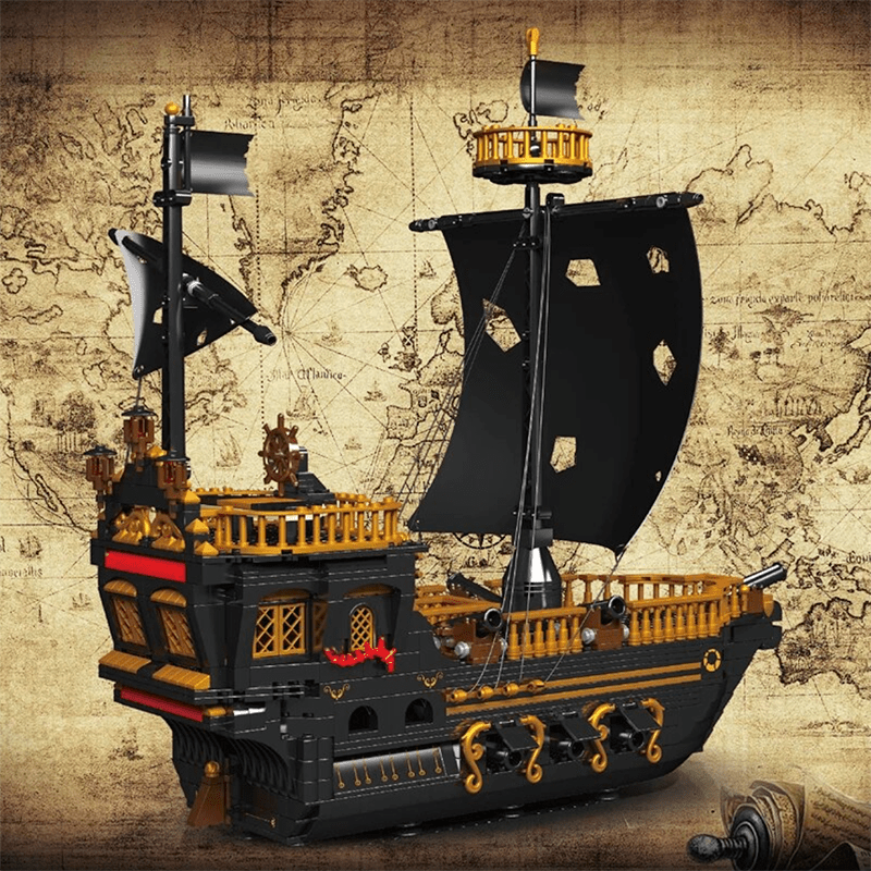 Mould King 13083 - Pirate Ship - vue 3 | Power Blockz