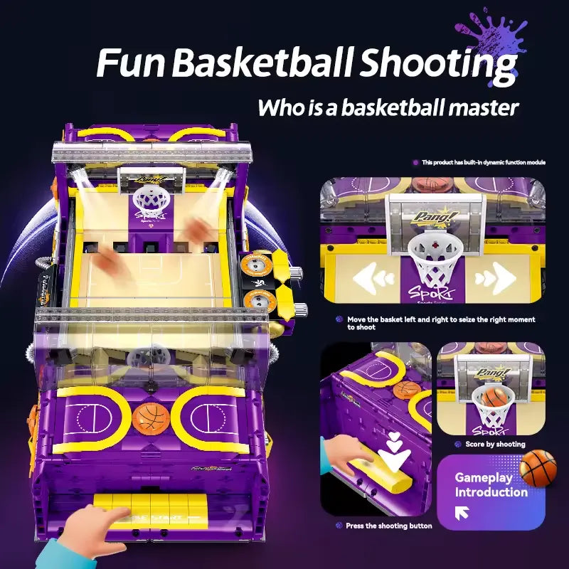 Xinzhuan XZ0009 - Basketball Interactive Court - vue 3 | Power Blockz
