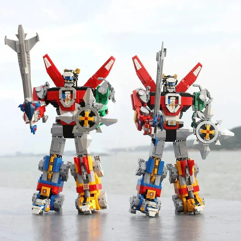 Power Brickz 21311 - Voltron Defender Transformed - vue 11 | Power Blockz