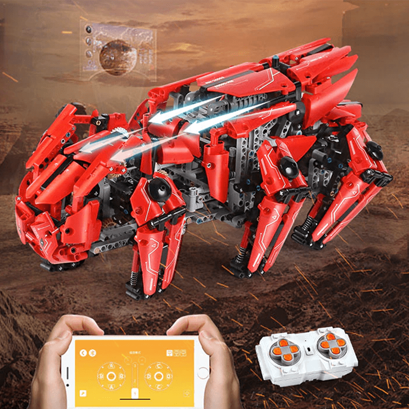Mould King 20005 - Remote Controlled Battle Hexapod - vue 5 | Power Blockz