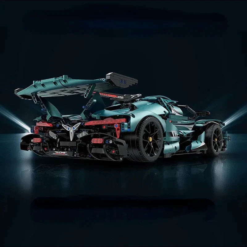 GULY 10612 - Static Version - Blue Track-Only Hypercar - vue 2 | Power Blockz