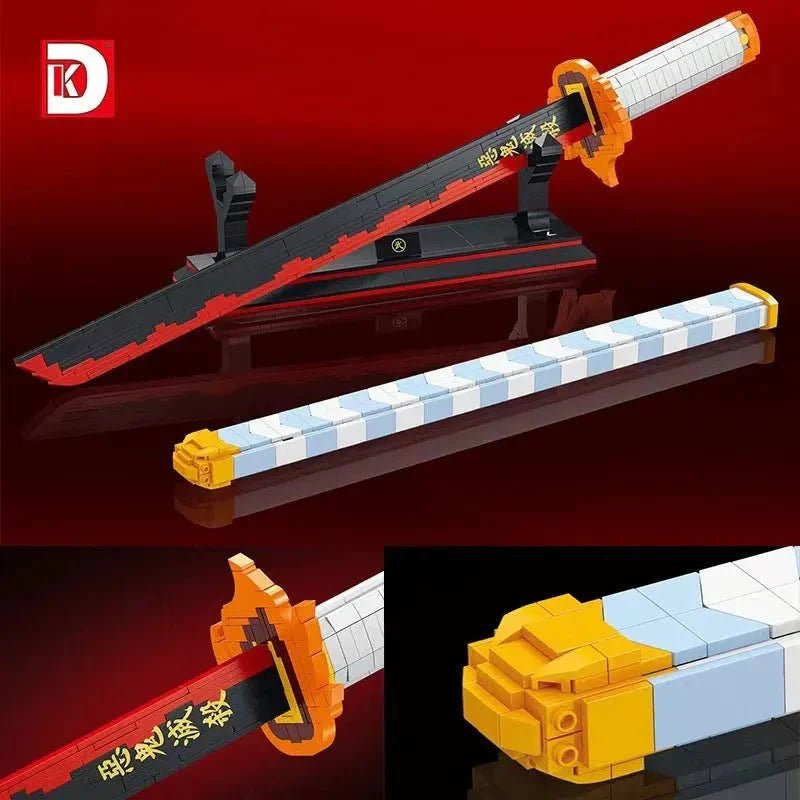 DK 1503 - Movie Demon Slayer Nichirin Sword Bricks Toy - vue 8 | Power Blockz