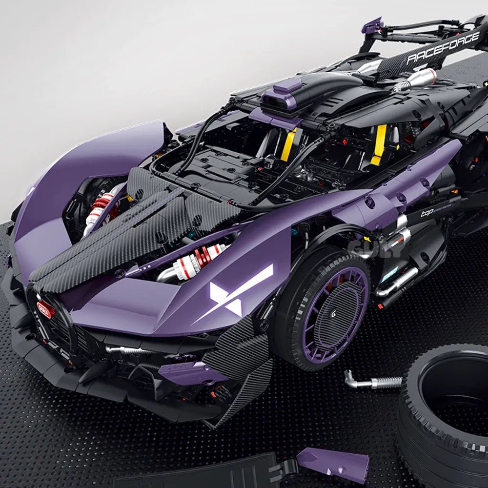 Guly 10643 - Static Version - Turbocharged W16 Track Hypercar - vue 6 | Power Blockz