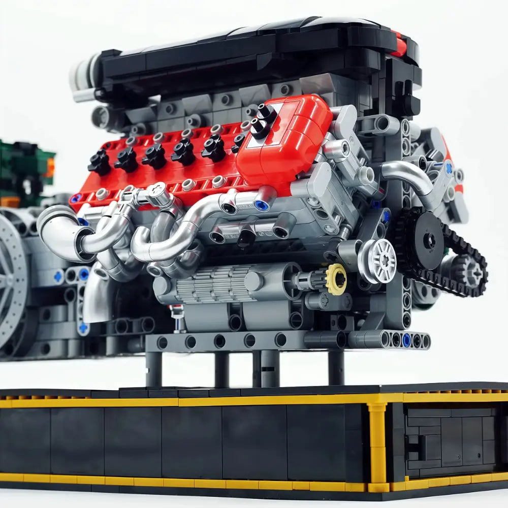 MORKX026001 - Italian V12 NA Hypercar Engine - vue 2 | Power Blockz