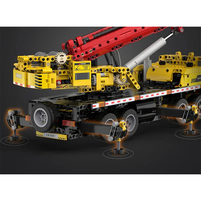 Cada C61081 - RC Mobile Crane - vue 10 | Power Blockz