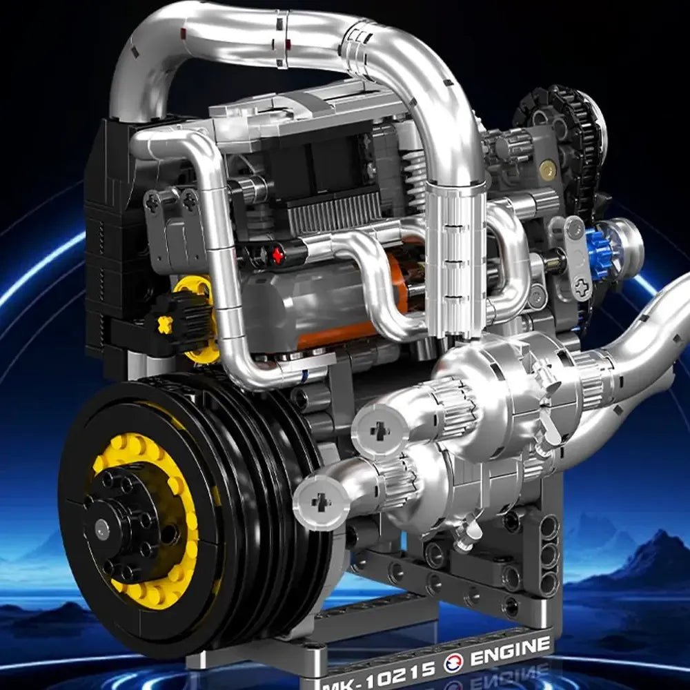 Mould King 10215 - V8 Supercar Engine Kit - vue 2 | Power Blockz