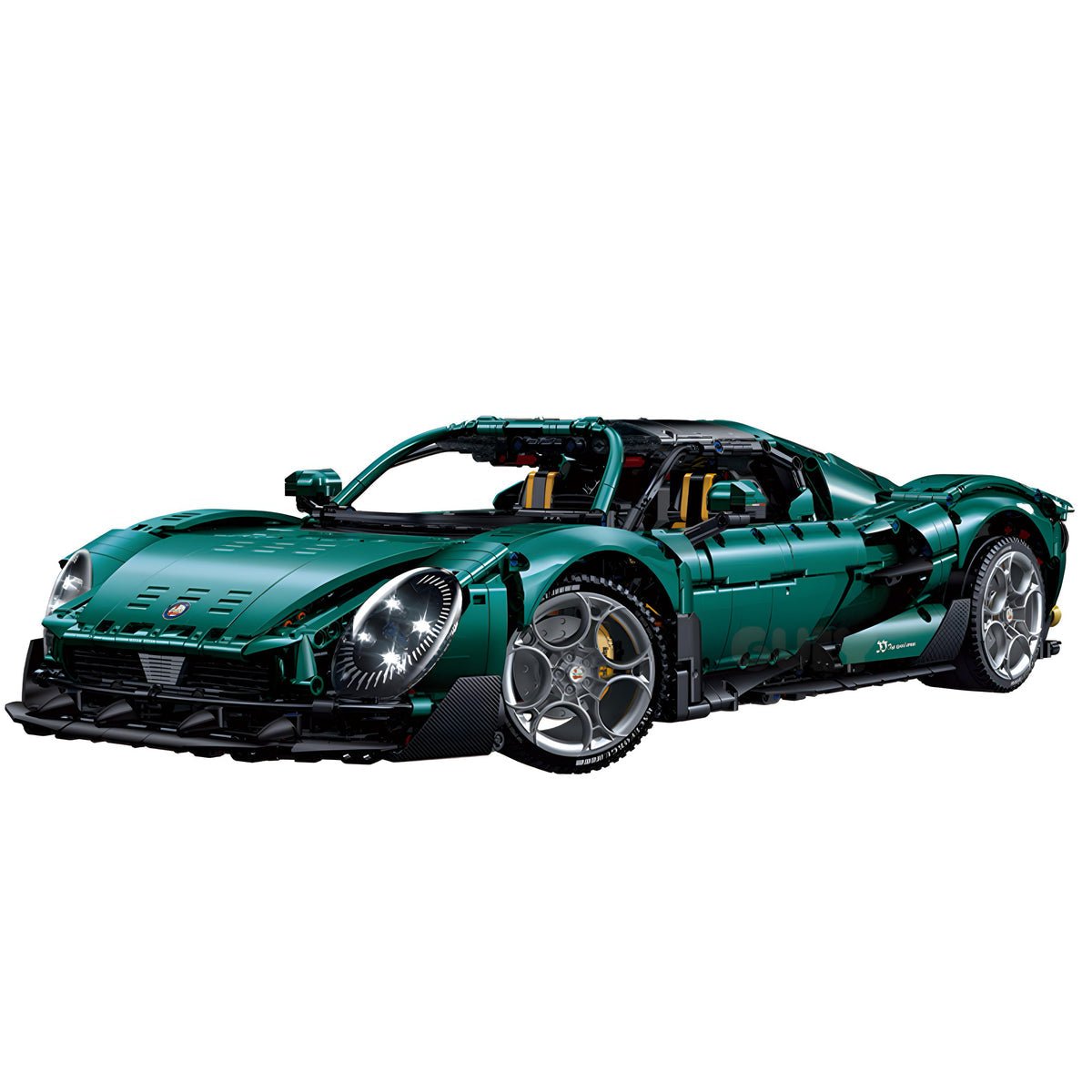 Guly 10621 - Static Version - Retro V6 33 Stradale Supercar | Power Blockz