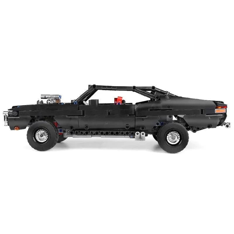 Mould King 13081 - Static Version - V8 Street Muscle Hero - vue 5 | Power Blockz