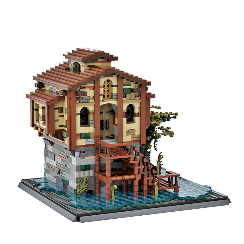 Gobricks MOC-29779 - Swamp Hideout - vue 5 | Power Blockz