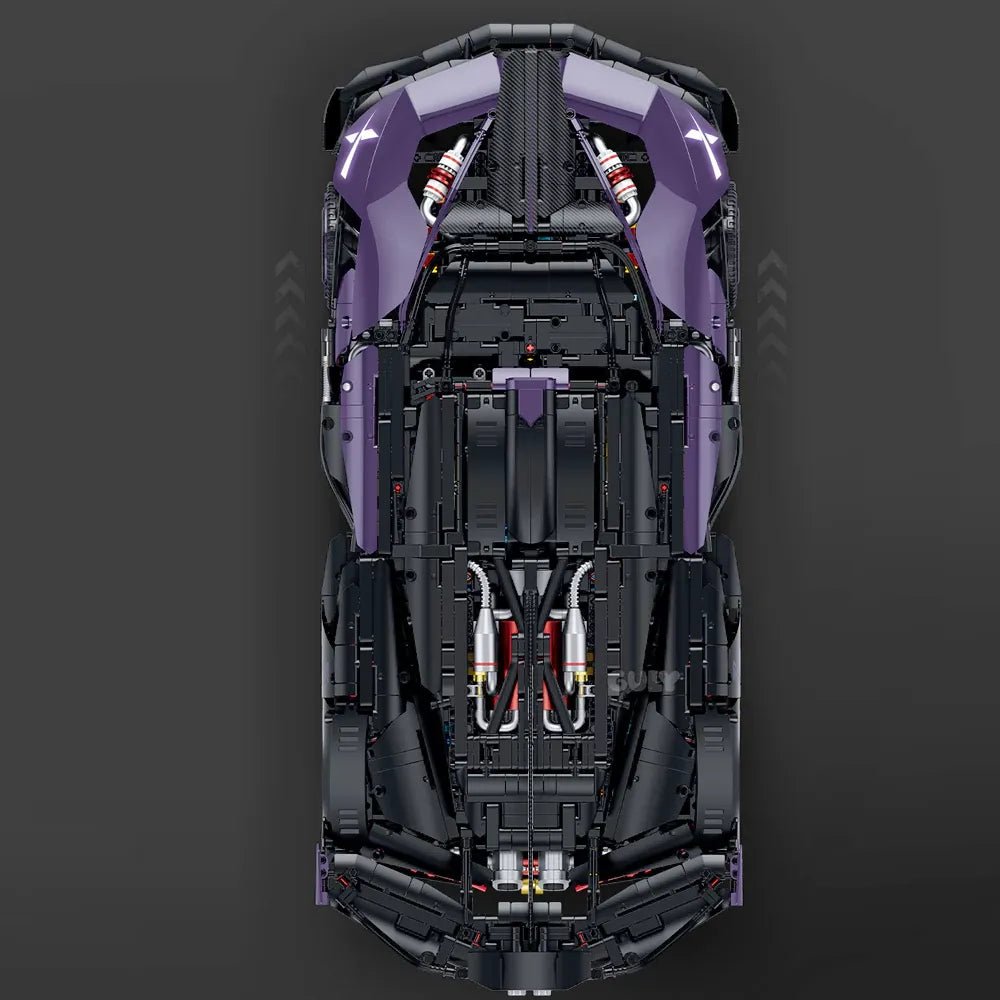 Guly 10643 - Static Version - Turbocharged W16 Track Hypercar - vue 4 | Power Blockz