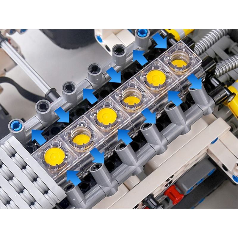 Mould King 13152 - Race Truck Remote Control - vue 6 | Power Blockz