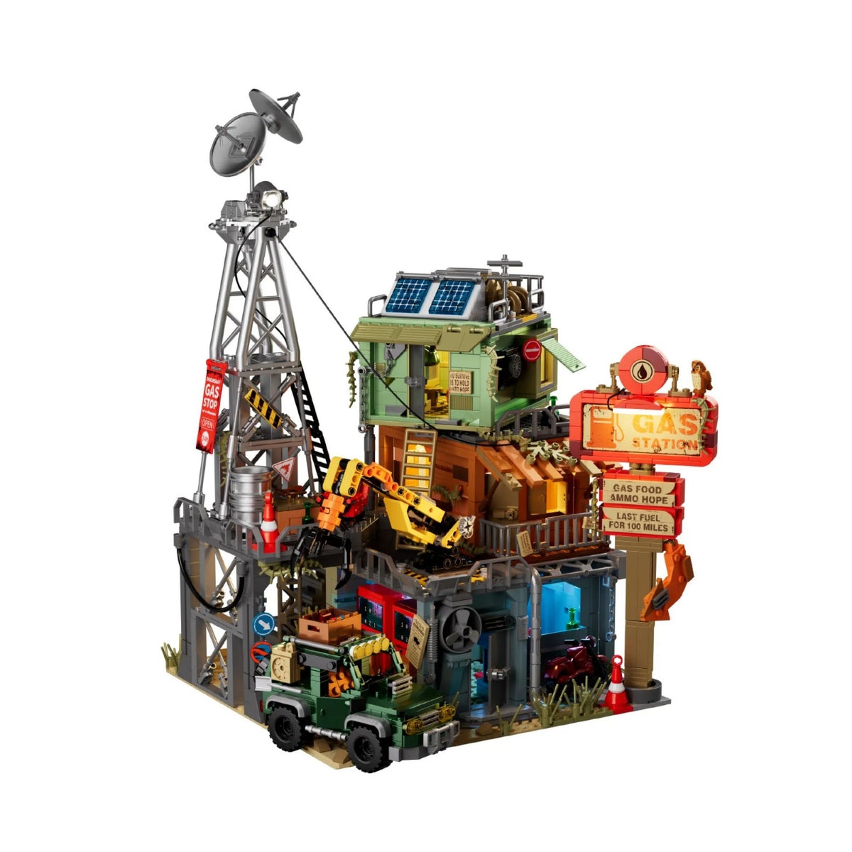 iambrick 30901 - Doomsday Gas Station | Power Blockz