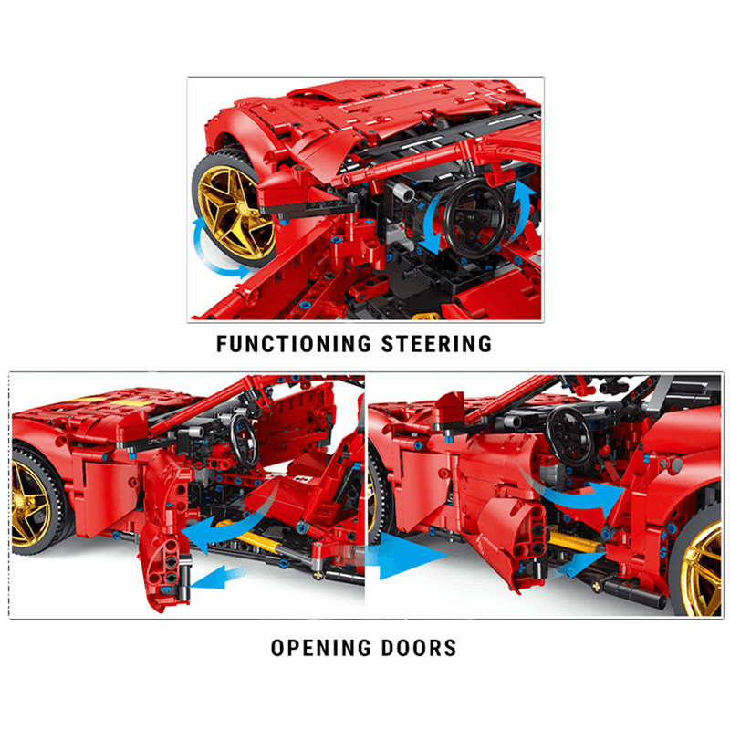TGL T5044 - Static - V12 F12 Italian Grand Tourer - vue 12 | Power Blockz
