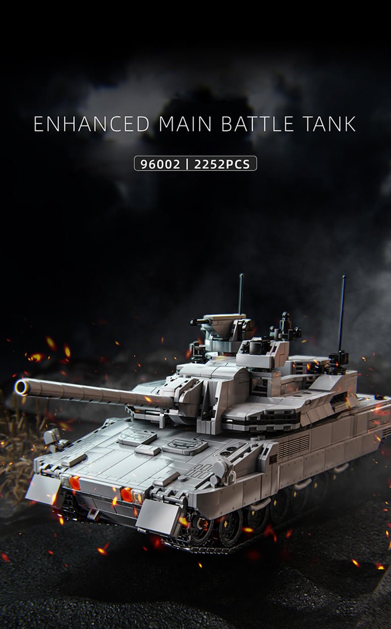 12GO 96002 - Enhanced Main Battle Tank - vue 7 | Power Blockz