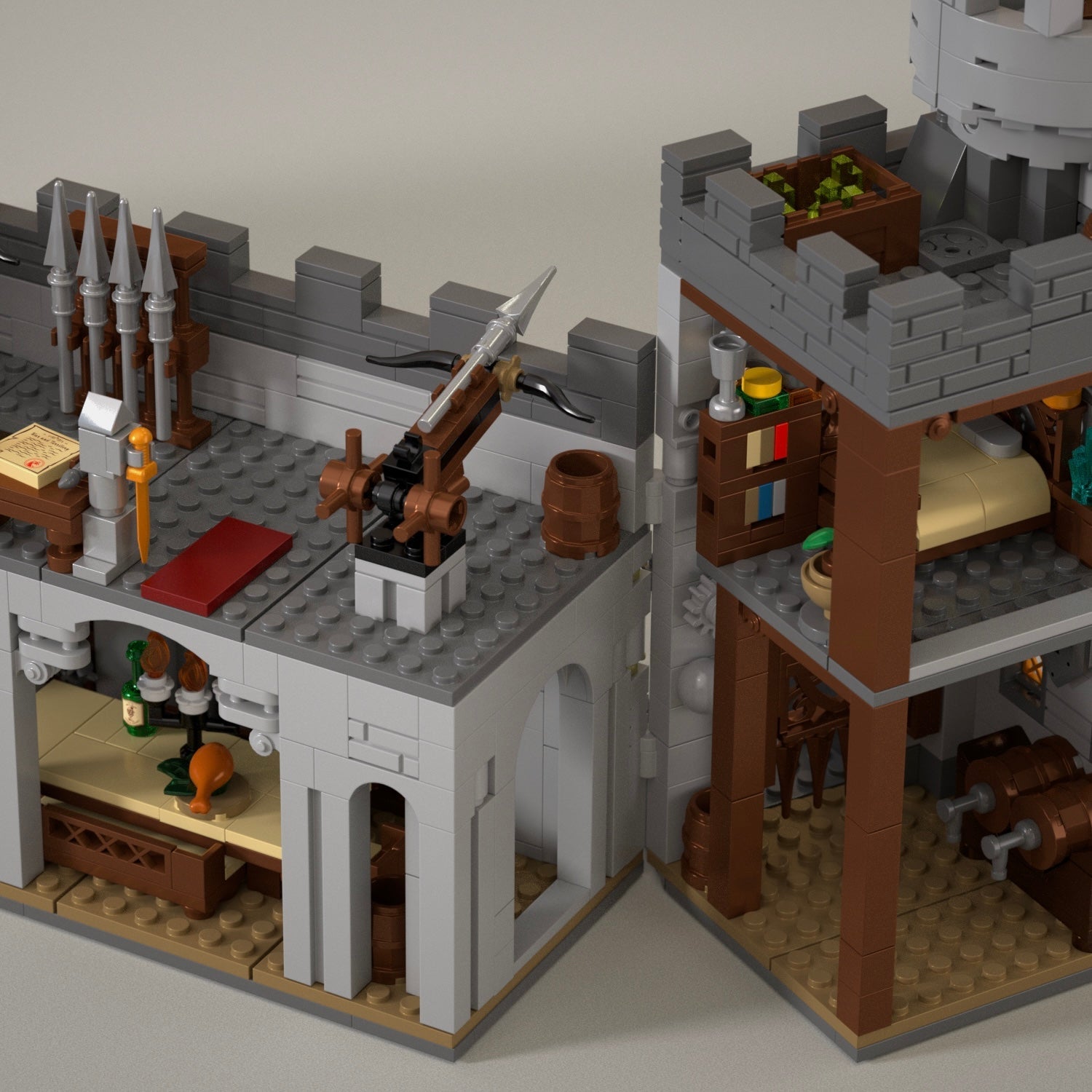 Holy Sword Castle - vue 12 | Power Blockz