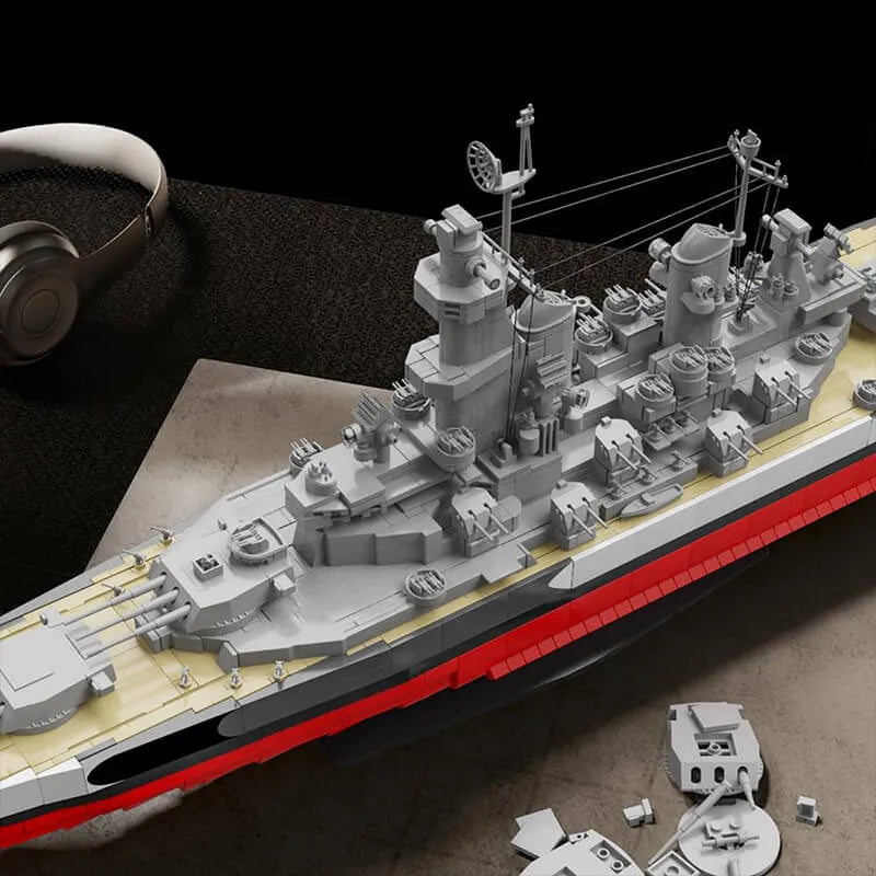 12G0 98007 - The USS Missouri BB-63 Battleship - vue 5 | Power Blockz