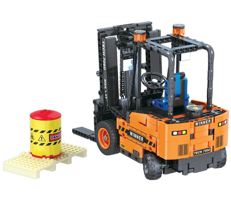 IBLOCK PL-920-114 - Warehouse Forklift Model - vue 2 | Power Blockz